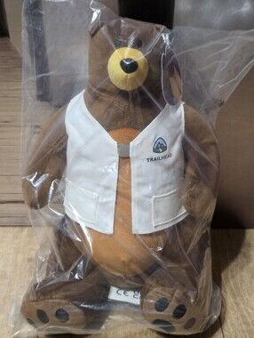 Salesforce Codey Bear Plush Brown with White Trailblazer Vest